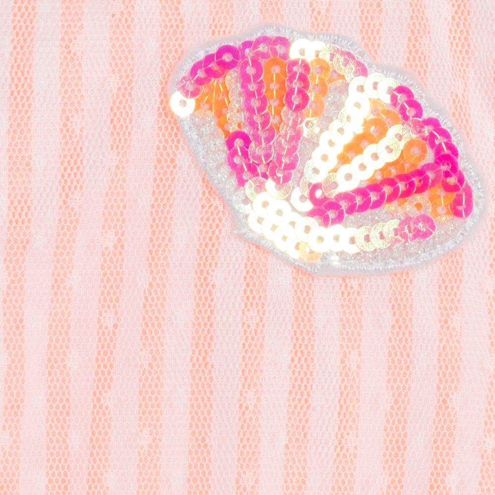 Billieblush-Pink Cotton & Tulle Dress | Childrensalon Outlet