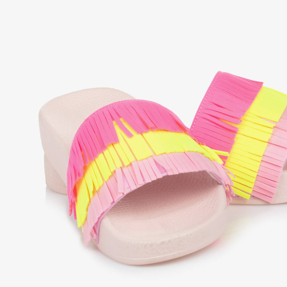 Billieblush-صنادل زهرية بدون أربطة للبنات | Childrensalon Outlet