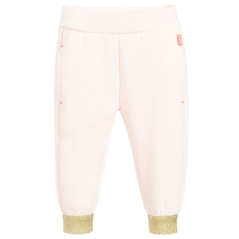 Billieblush - Pink & Gold Joggers | Childrensalon