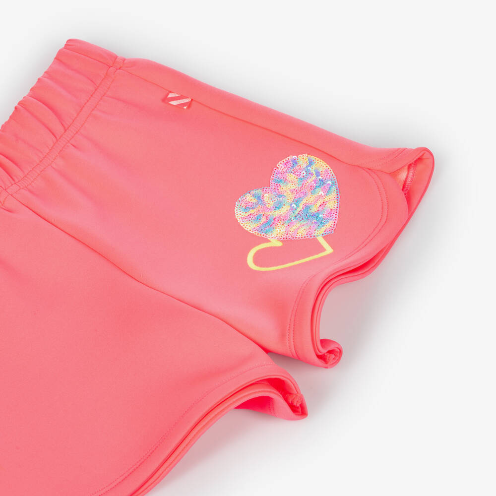 Billieblush-Шорты с пайетками в форме сердца для девочек | Childrensalon Outlet