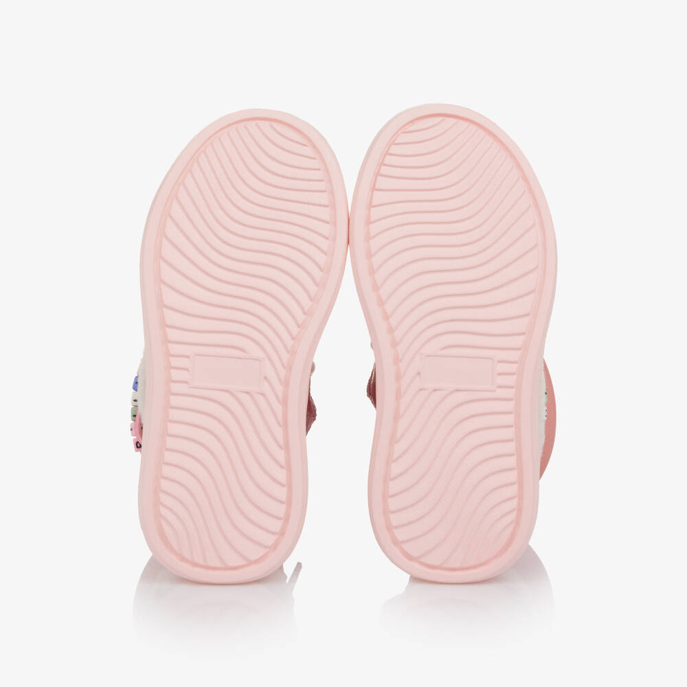 Billieblush-Pink & Ivory Sherpa Boots | Childrensalon Outlet