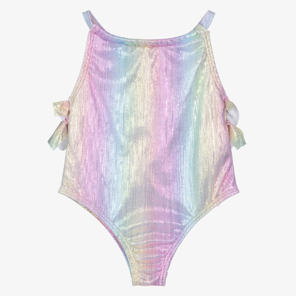 Billieblush-Pink Multi Swimsuit | Childrensalon Outlet
