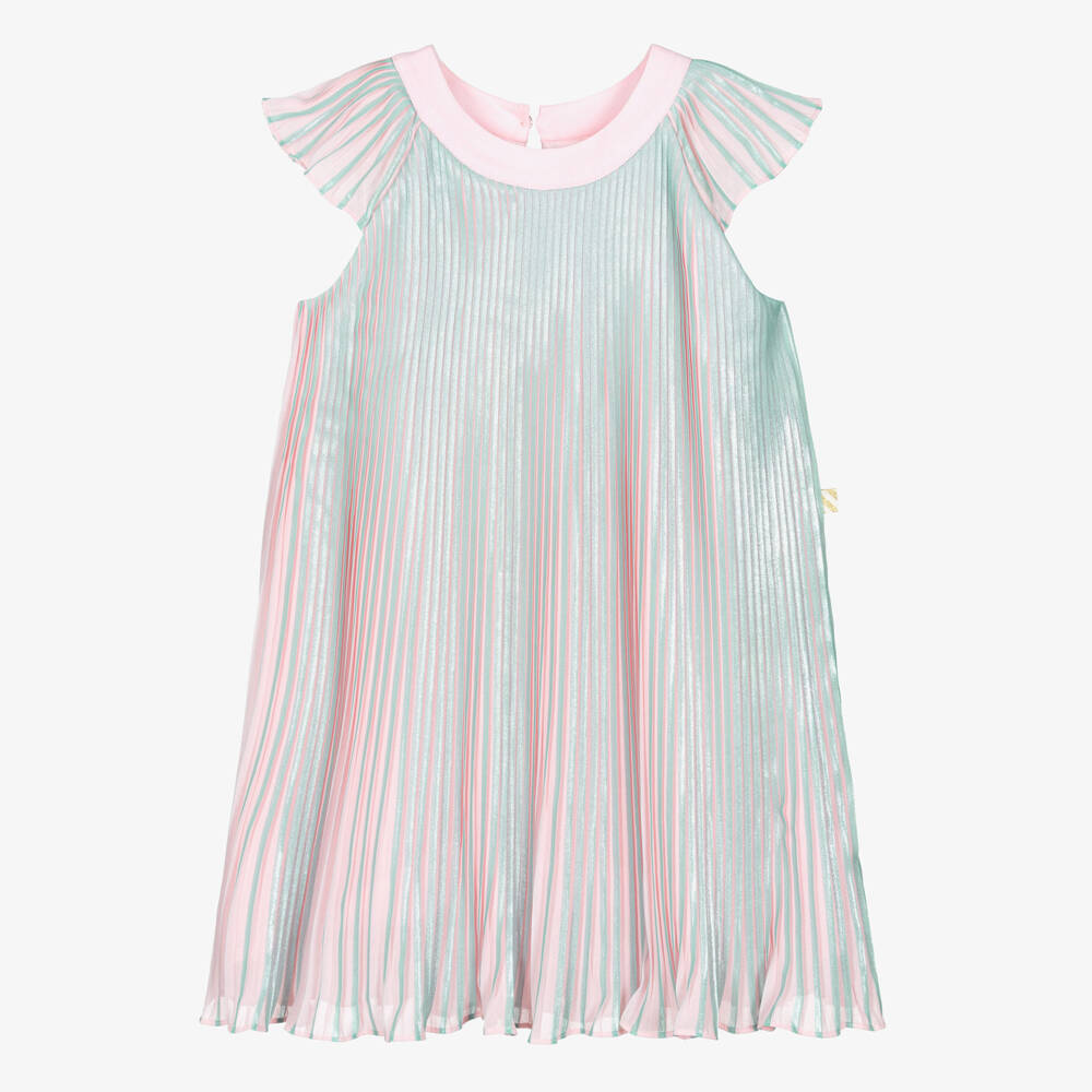 Billieblush-Pink Pleat Dress | Childrensalon Outlet