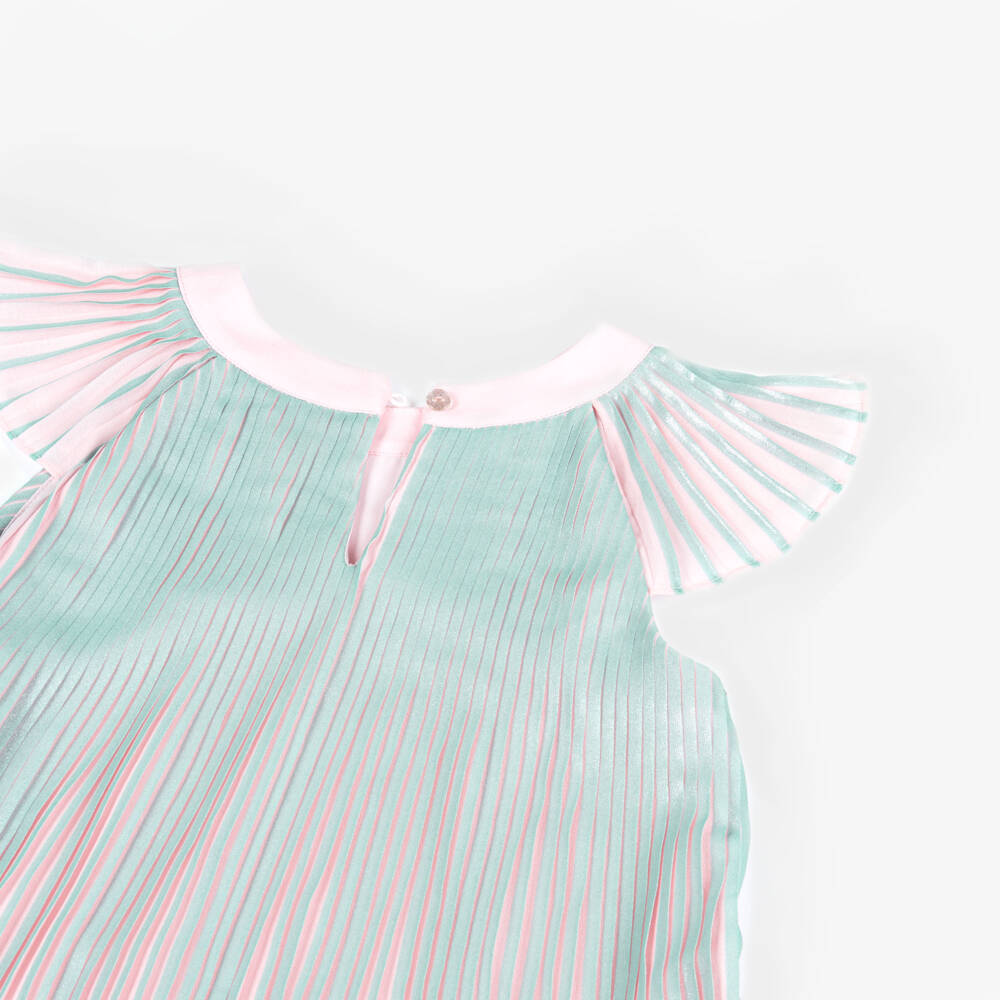 Billieblush-Pink Pleat Dress | Childrensalon Outlet