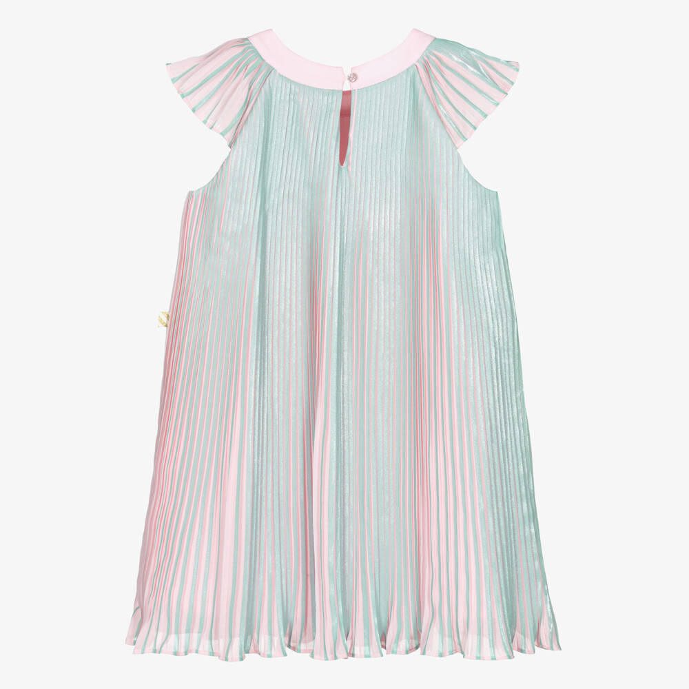 Billieblush-Pink Pleat Dress | Childrensalon Outlet