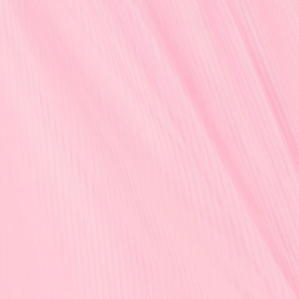 Billieblush-Pink Pleated Mesh Dress | Childrensalon Outlet