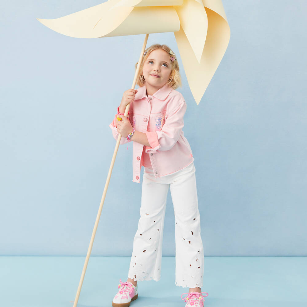 Billieblush-Pink Sequin Pocket Jacket | Childrensalon Outlet