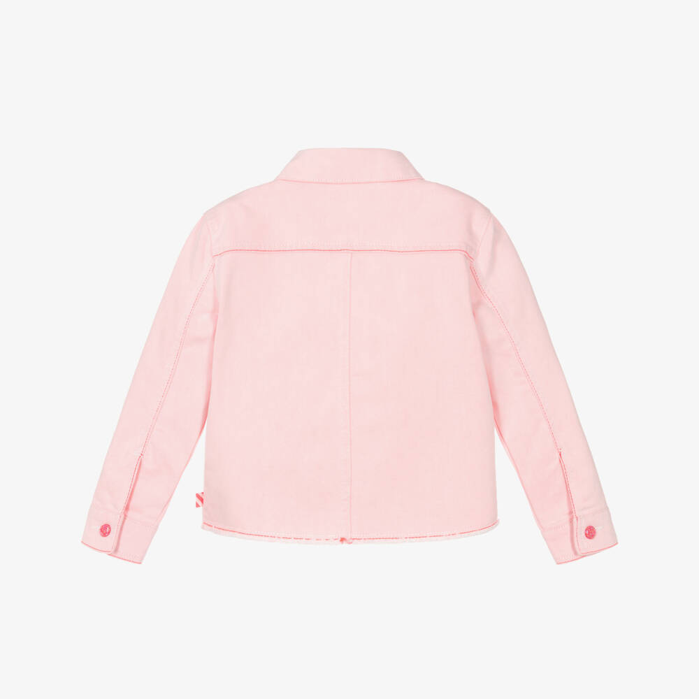 Billieblush-Pink Sequin Pocket Jacket | Childrensalon Outlet