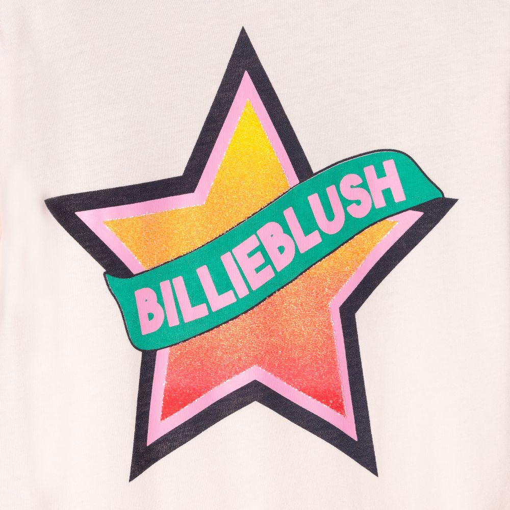 Billieblush-Pink Star Tulle Dress | Childrensalon Outlet