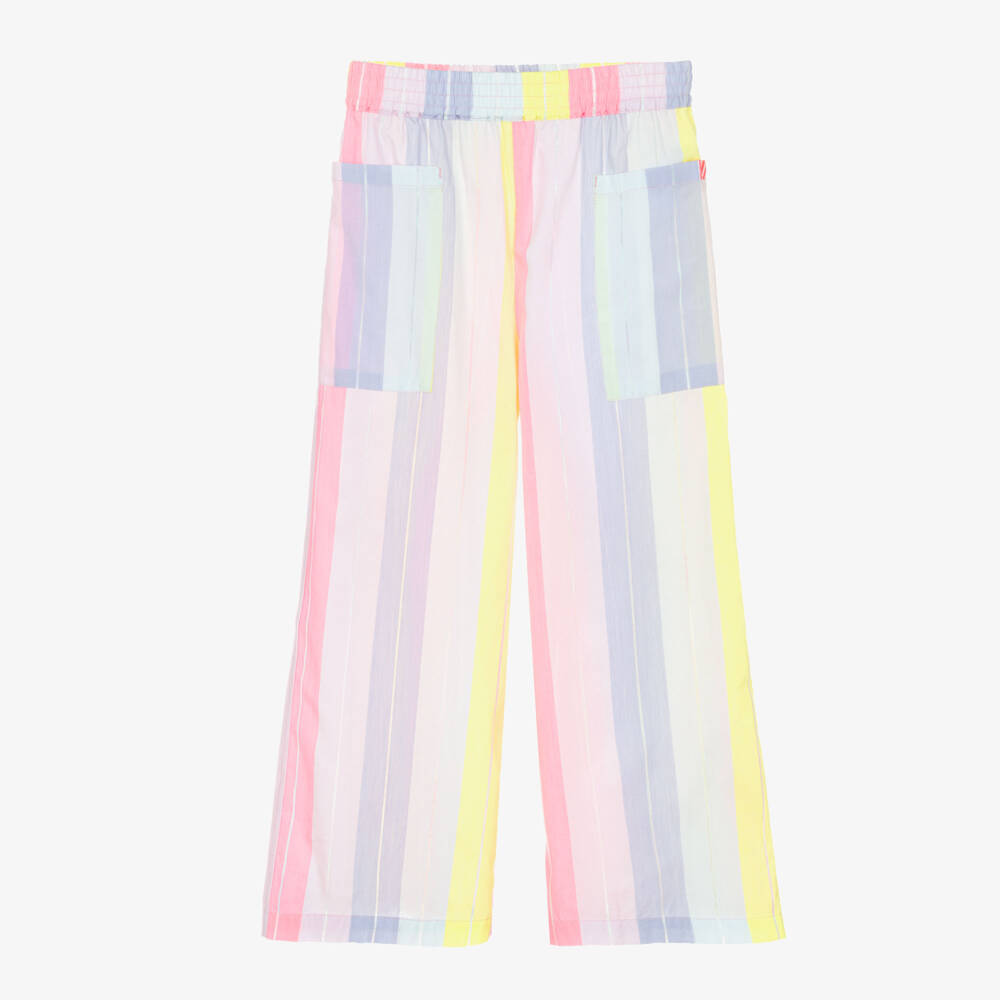 Billieblush-Полосатые брюки розовые | Childrensalon Outlet