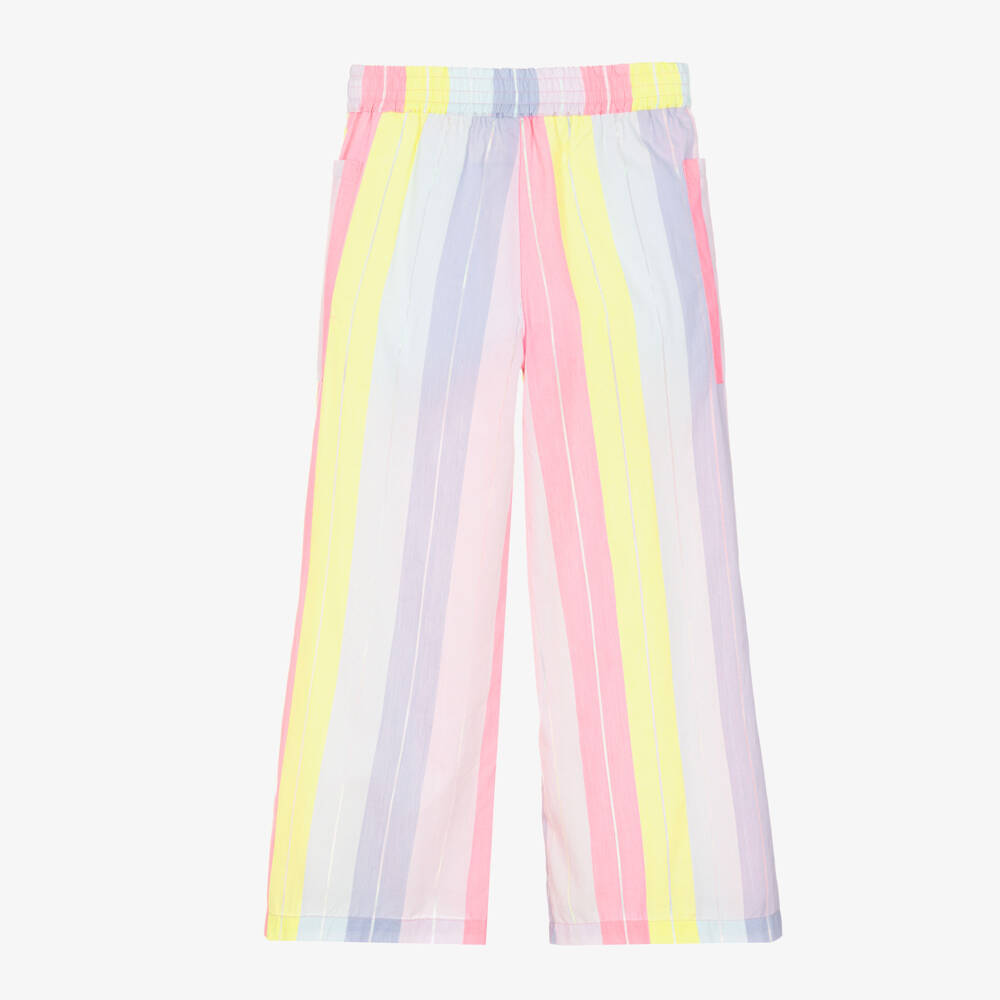 Billieblush-Полосатые брюки розовые | Childrensalon Outlet