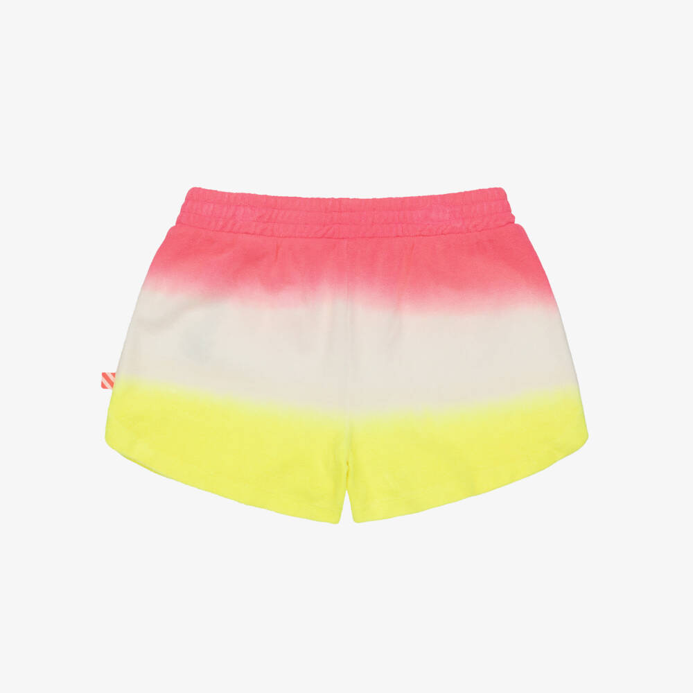 Billieblush-Pink Tie Dye Beach Shorts | Childrensalon Outlet
