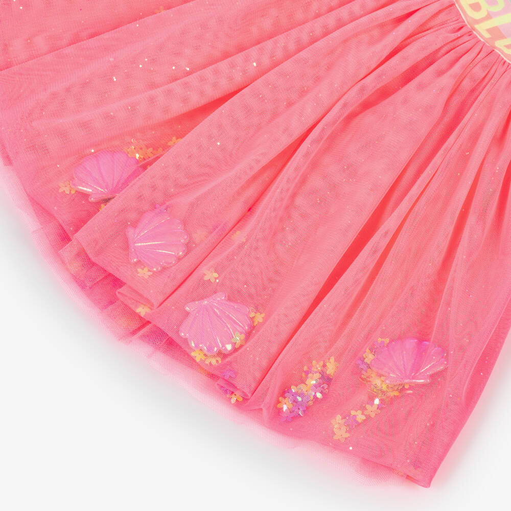 Billieblush-Розовая юбка из тюля | Childrensalon Outlet