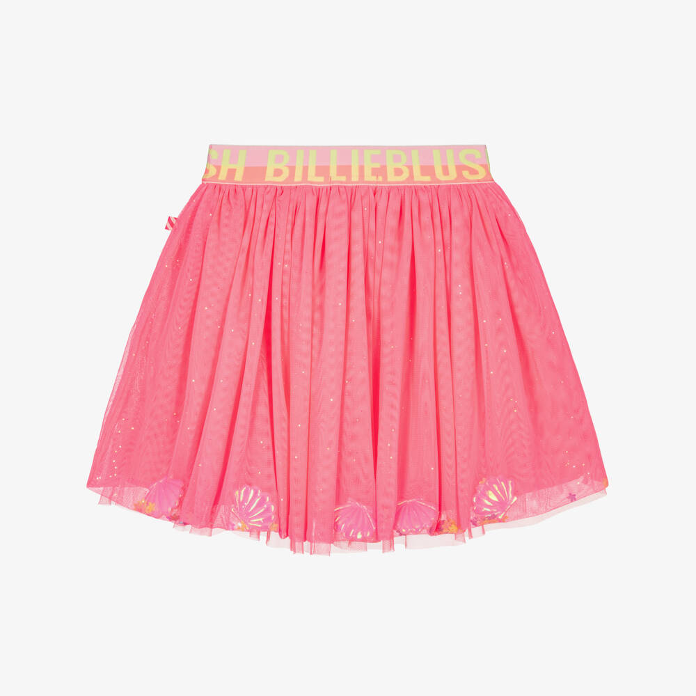Billieblush-Розовая юбка из тюля | Childrensalon Outlet