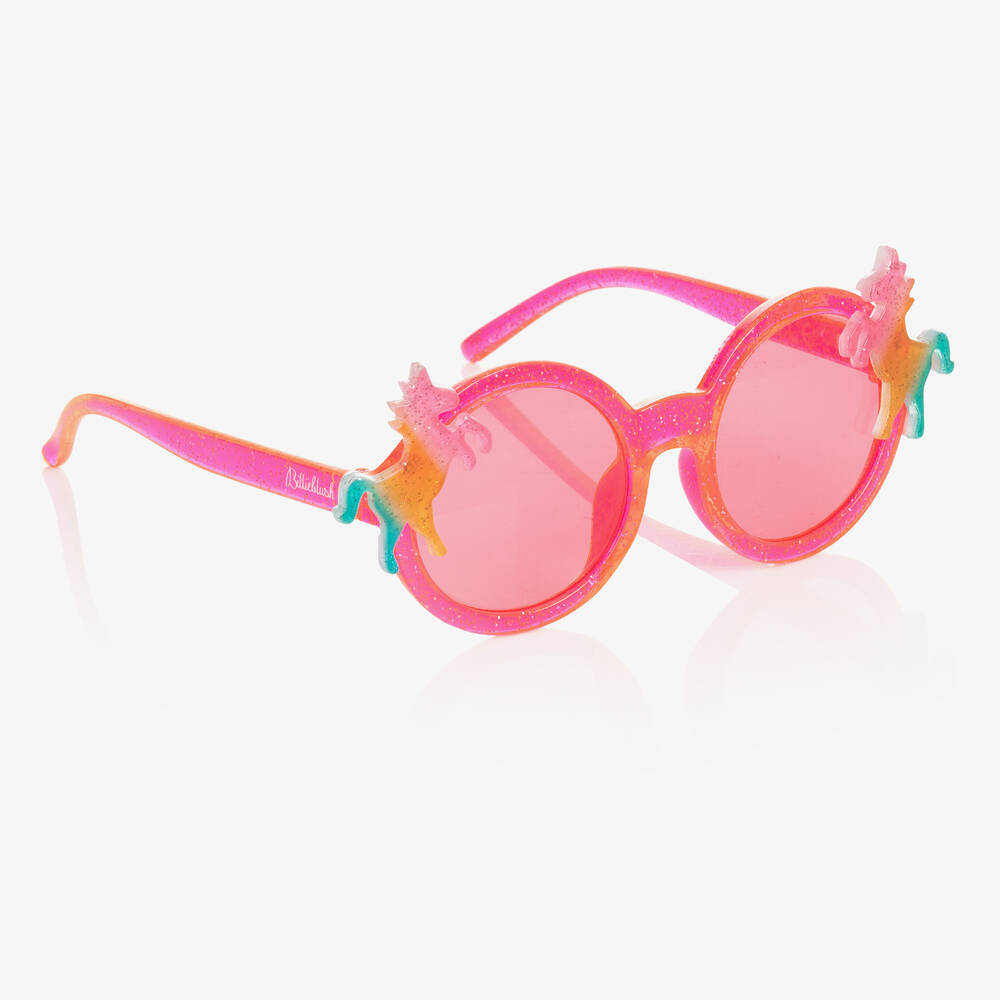 Billieblush - Pink Unicorn Sunglasses (UV400) | Childrensalon