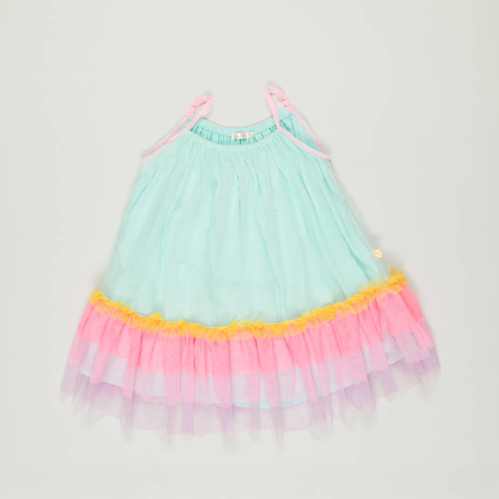 Billieblush-Preloved Girls Blue Tulle Dress (5 years) | Childrensalon Outlet