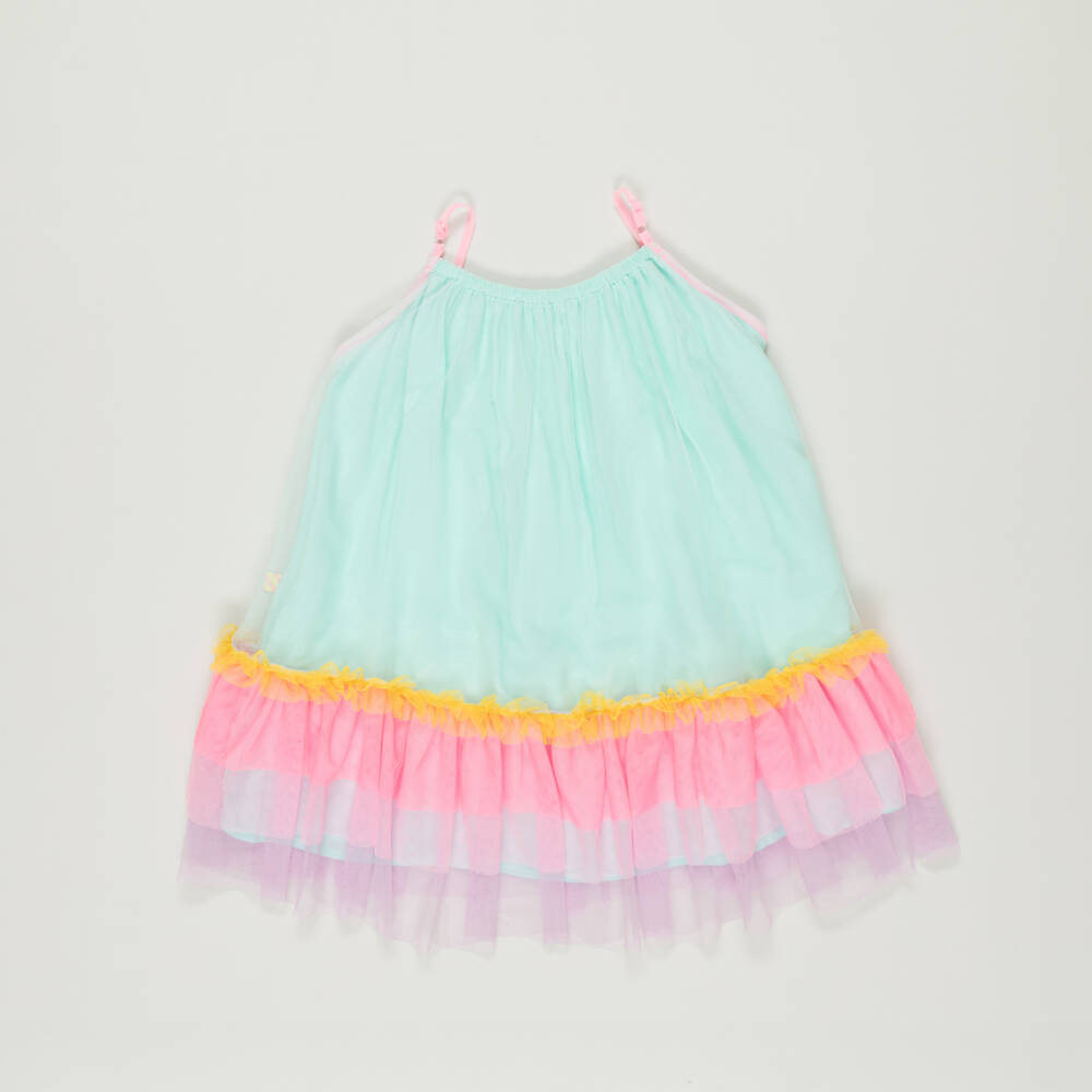 Billieblush-Preloved Girls Blue Tulle Dress (5 years) | Childrensalon Outlet