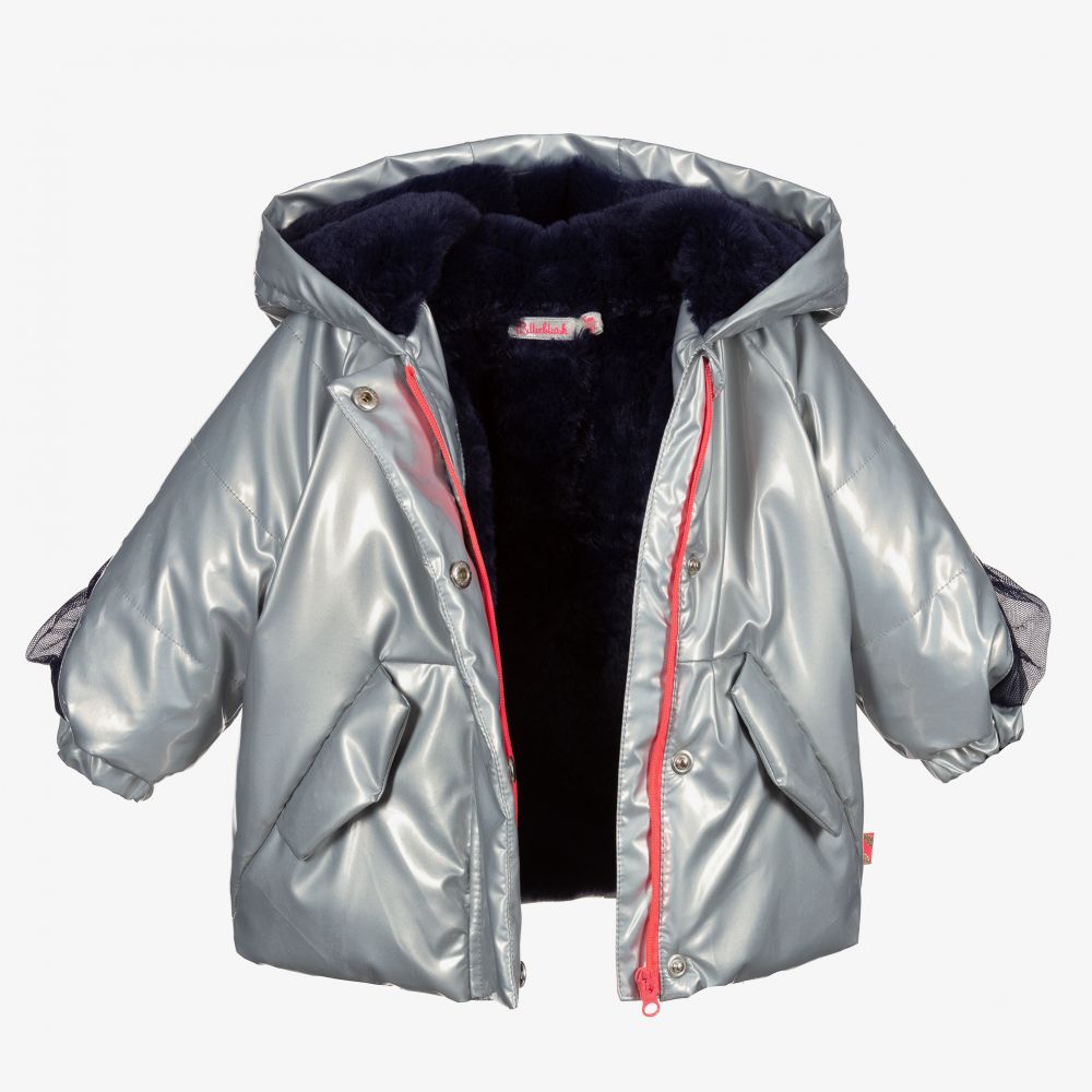 Billieblush silver discount coat