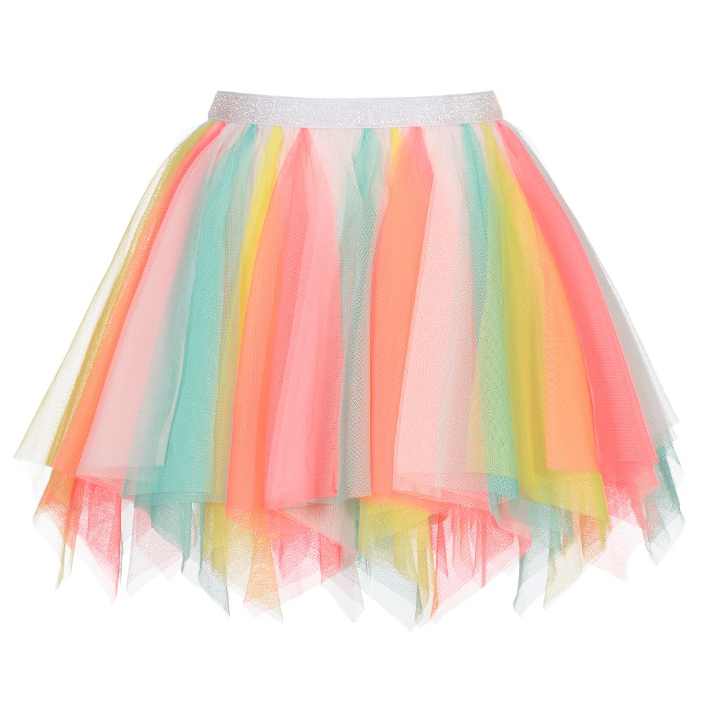 Billieblush-Tulle Rainbow Skirt | Childrensalon Outlet