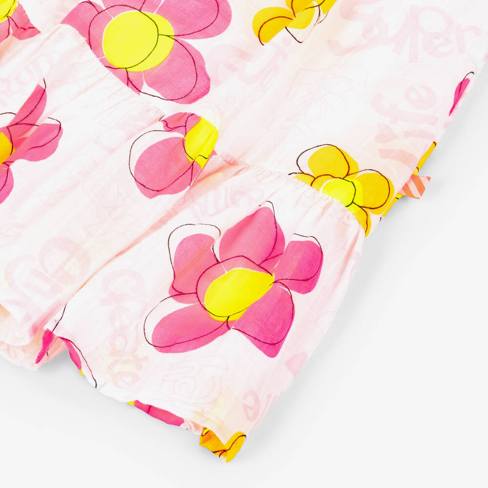Billieblush-White Floral Dress | Childrensalon Outlet