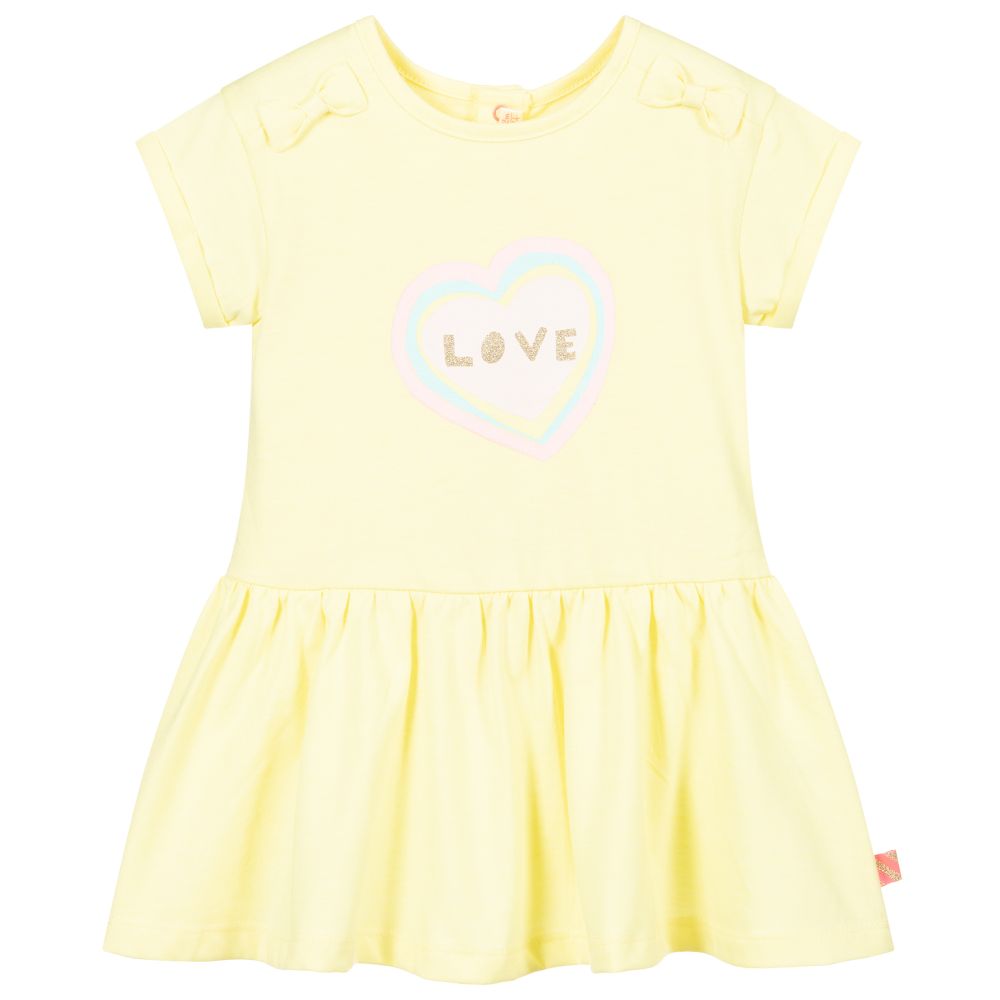 Billieblush - Yellow Jersey Dress | Childrensalon