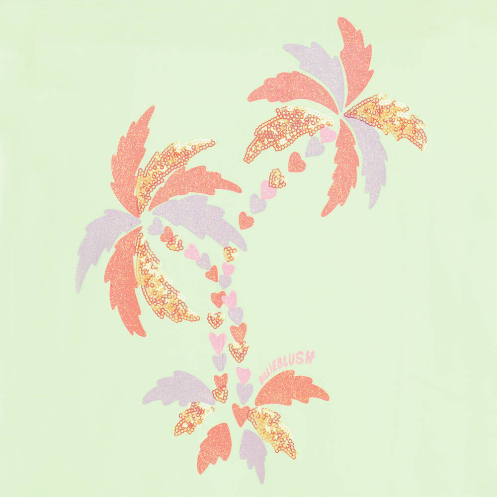 Billieblush-Yellow Palm Tree Dress | Childrensalon Outlet