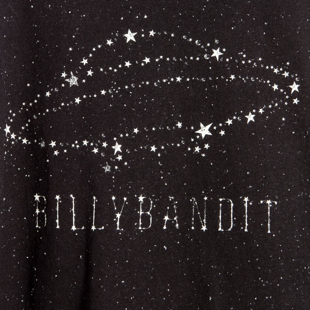 Billybandit-Black & White Space T-Shirt | Childrensalon Outlet