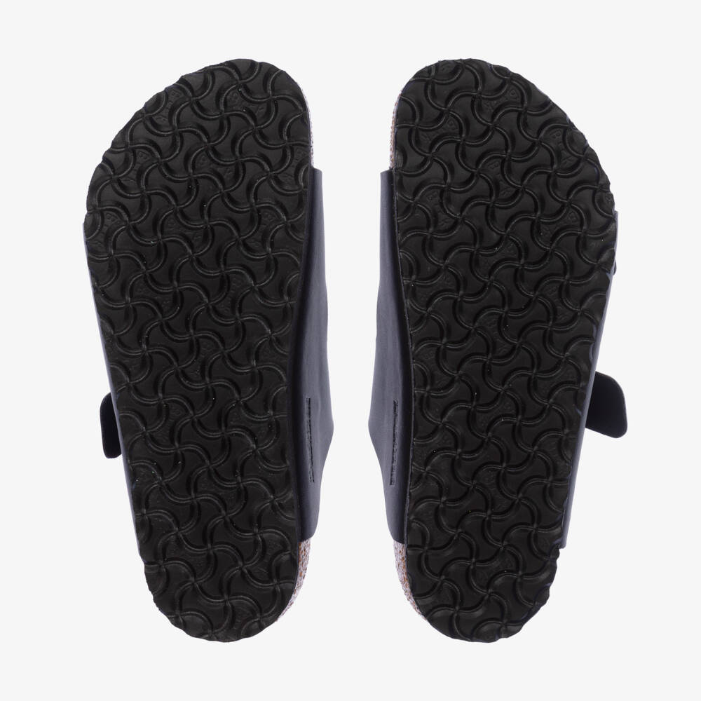 Birkenstock-Black Buckled Sandals | Childrensalon Outlet
