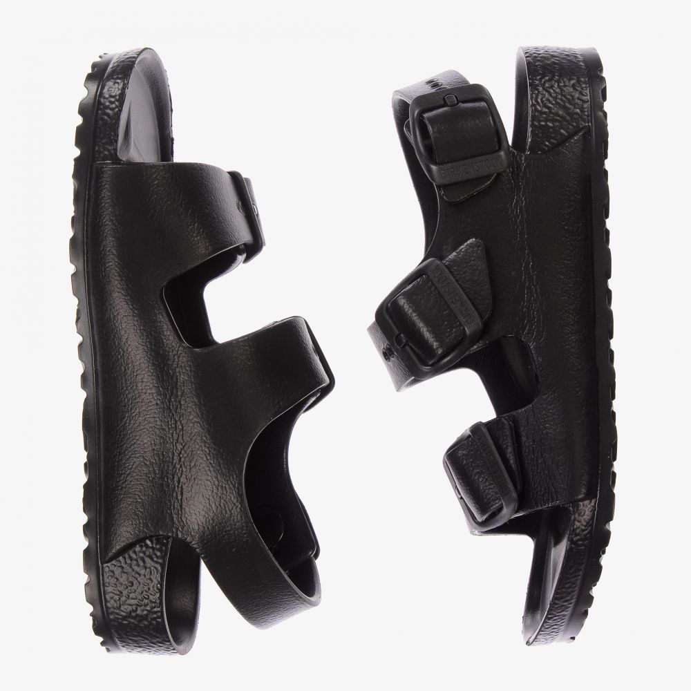 بيركنستوك-صندل مطاط لون أسود | Childrensalon Outlet