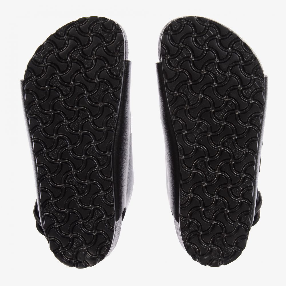 بيركنستوك-صندل مطاط لون أسود | Childrensalon Outlet