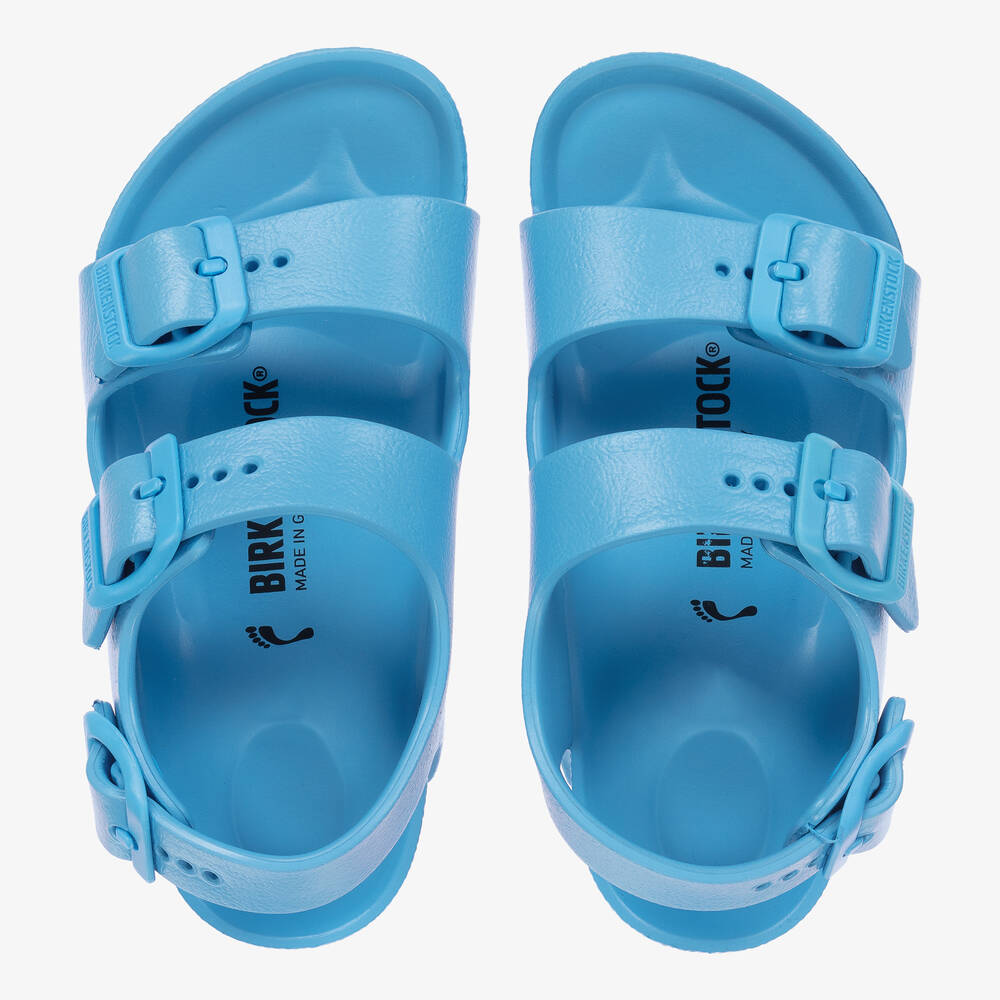 Blue Rubber Sandals
