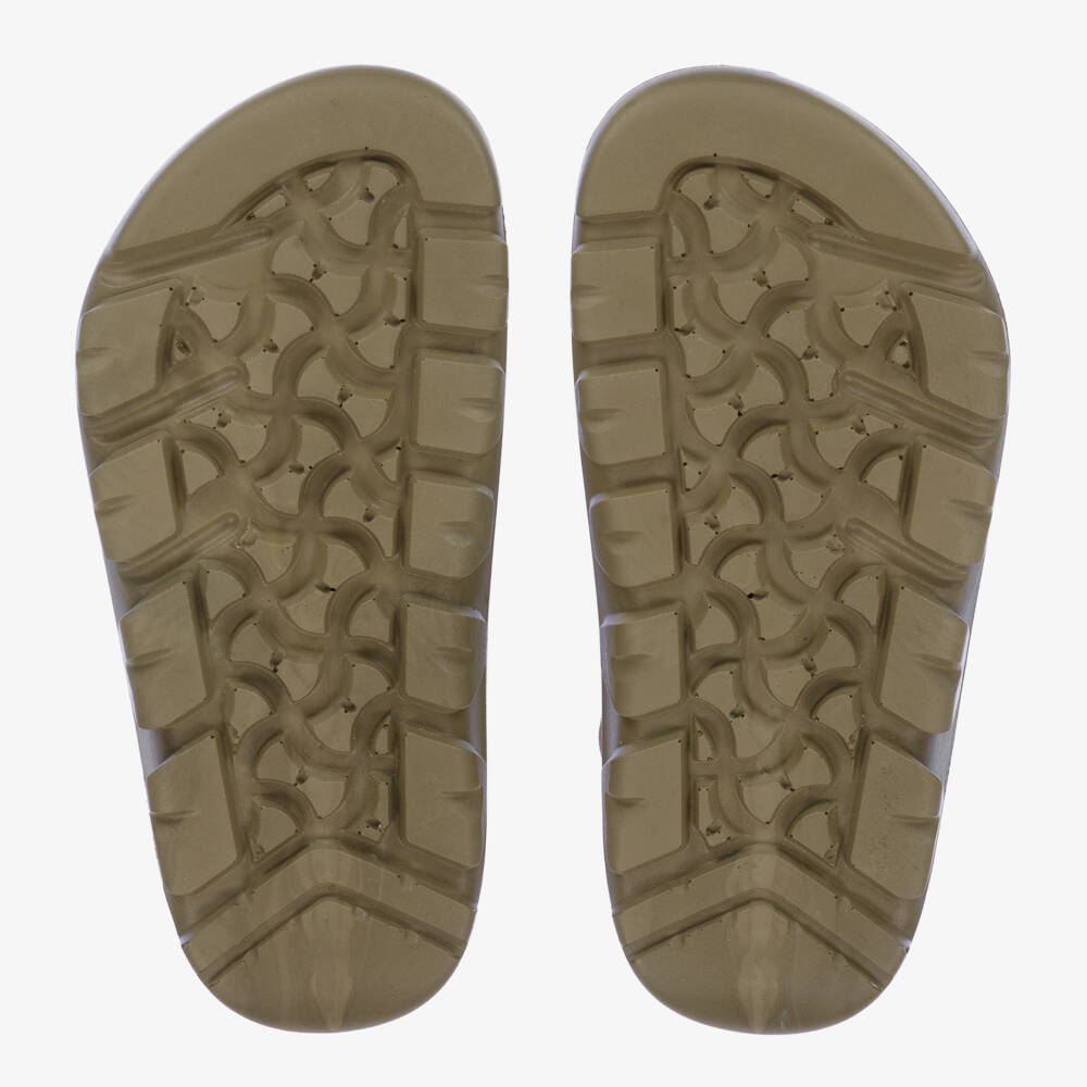 Birkenstock-Boys Camouflage Dual Strap Sandals | Childrensalon Outlet
