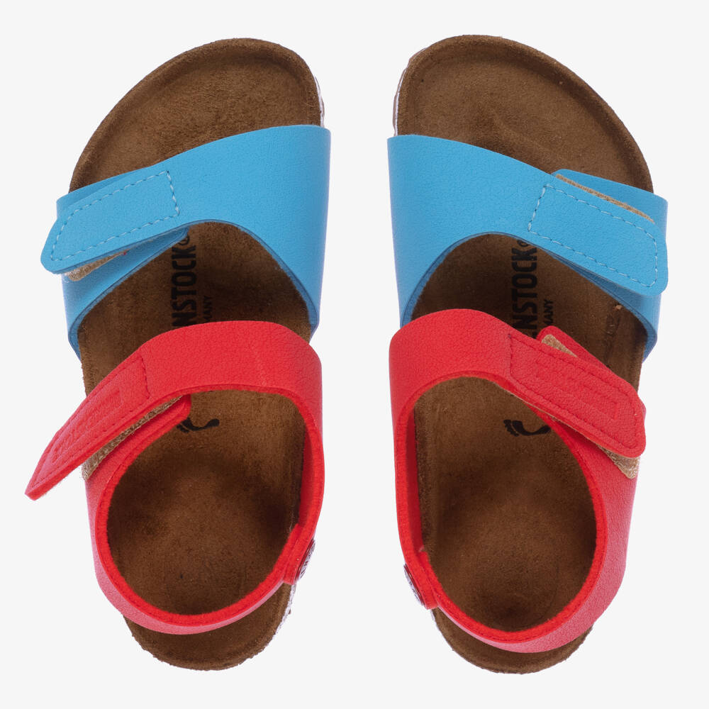 Birkenstock-Junior Boys Colourblock Sandals | Childrensalon Outlet
