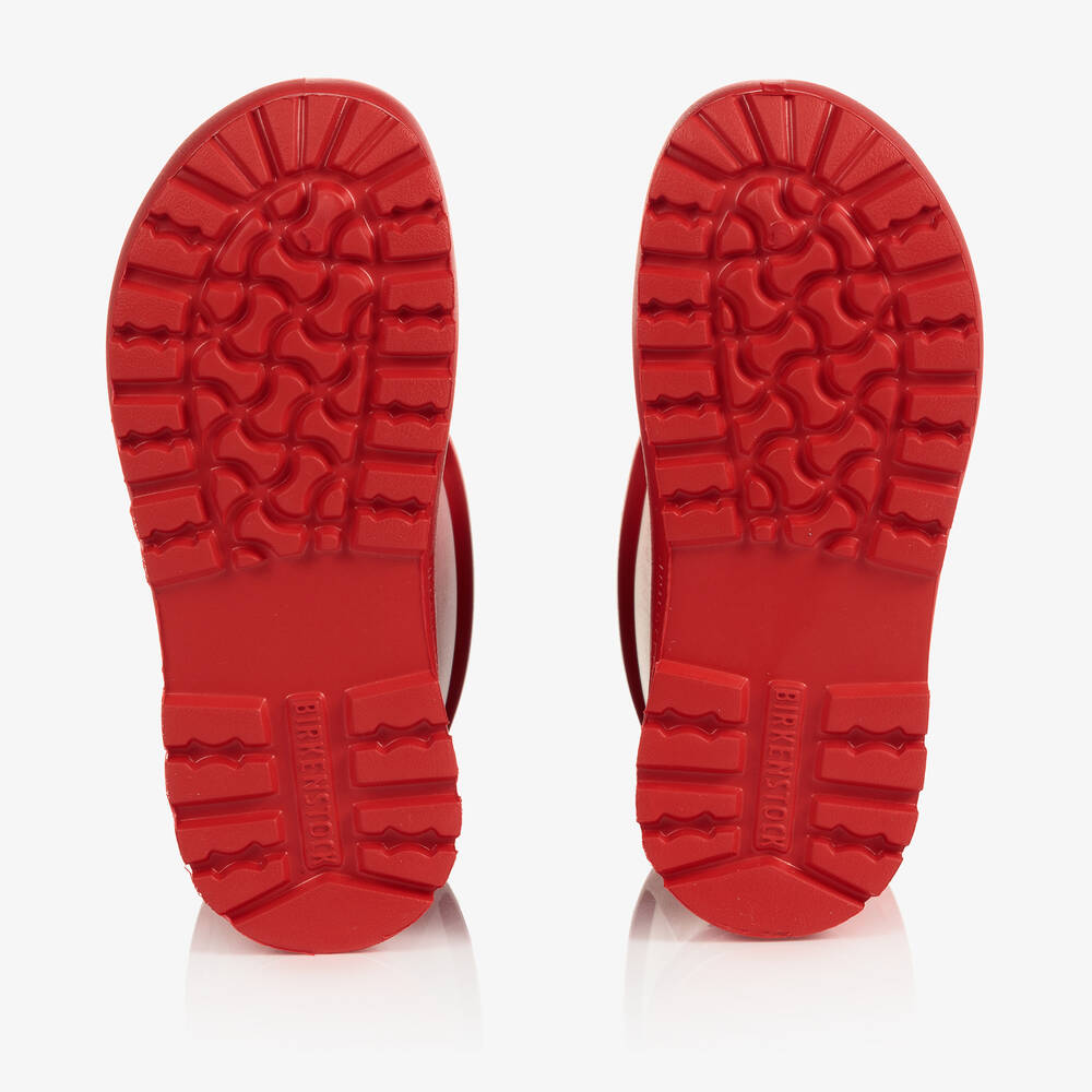 Birkenstock Red Derry Rain Boots