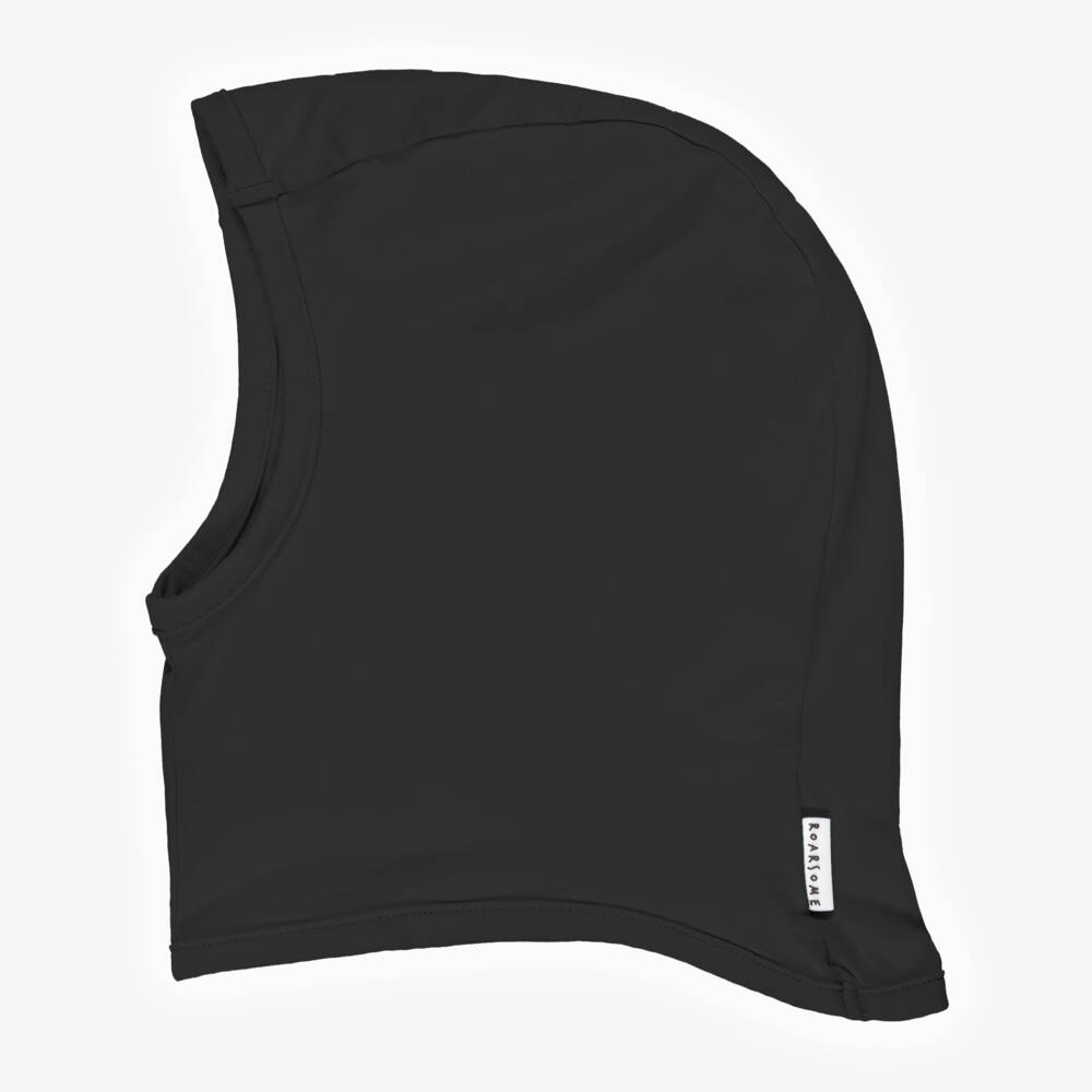 Roarsome-Black Bamboo Viscose Balaclava | Childrensalon Outlet