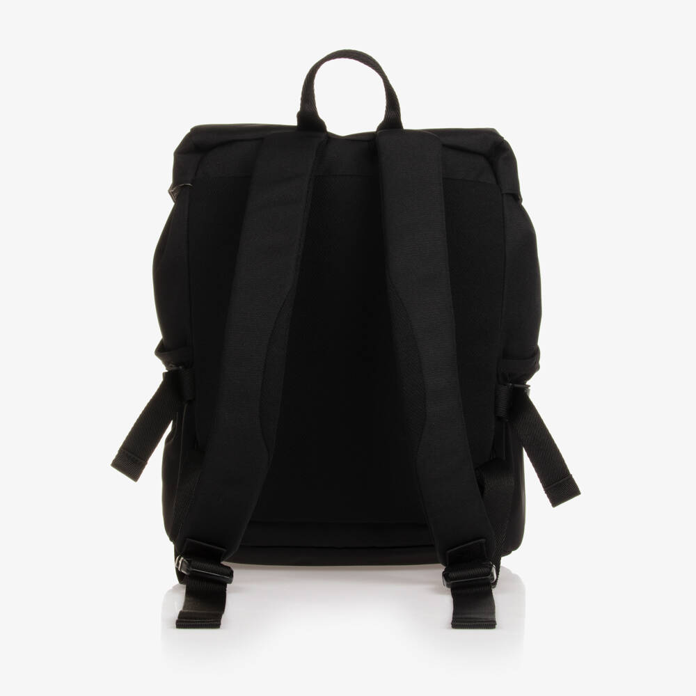 Storksak-Black Eco Backpack Changing Bag (34cm) | Childrensalon Outlet