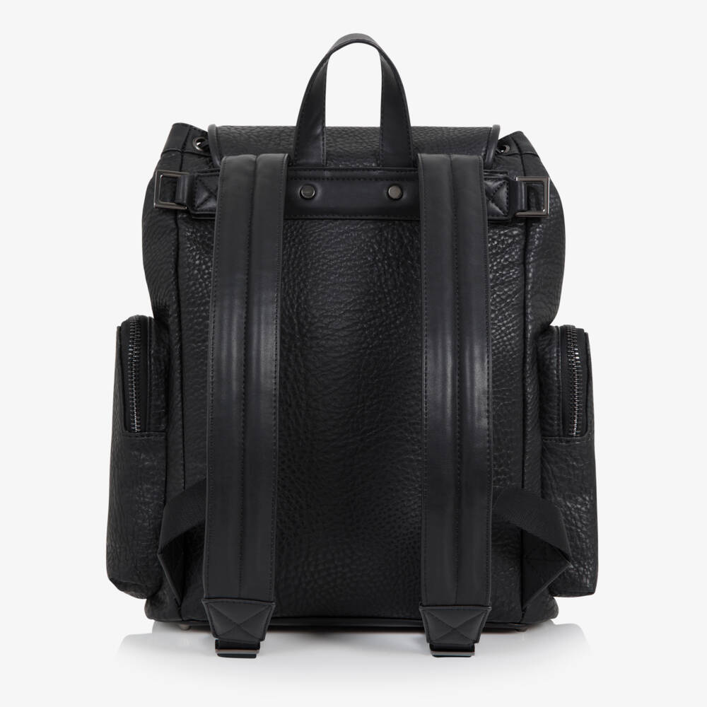 TIBA + MARL-Black Kaspar Backpack Changing Bag (38cm) | Childrensalon Outlet