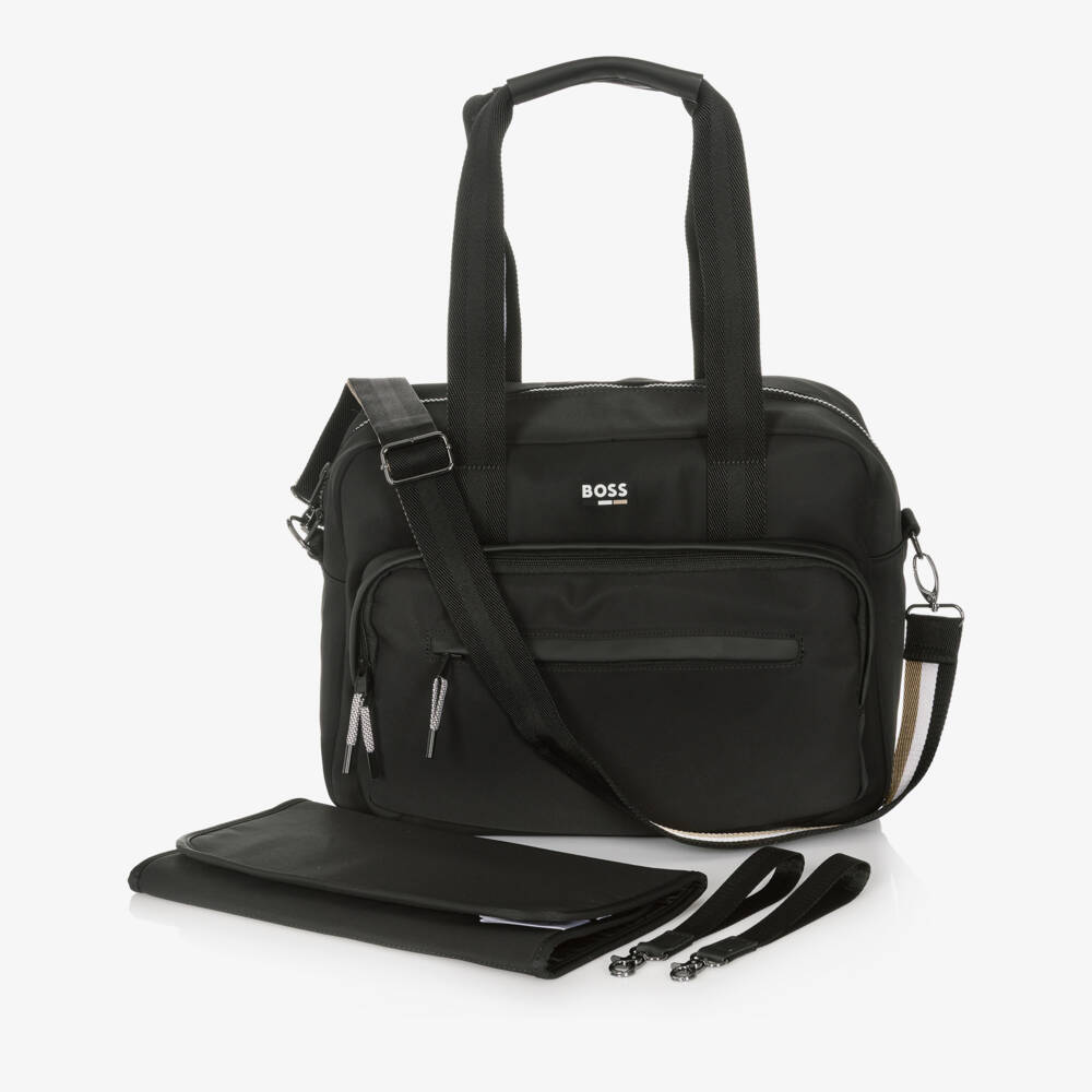 BOSS-Black Logo Changing Bag (37cm) | Childrensalon Outlet