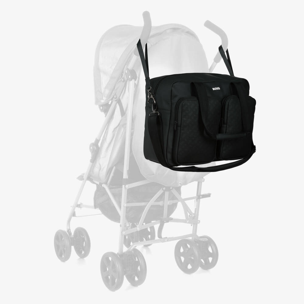 BOSS-Black Monogram Pockets Changing Bag (38cm) | Childrensalon Outlet