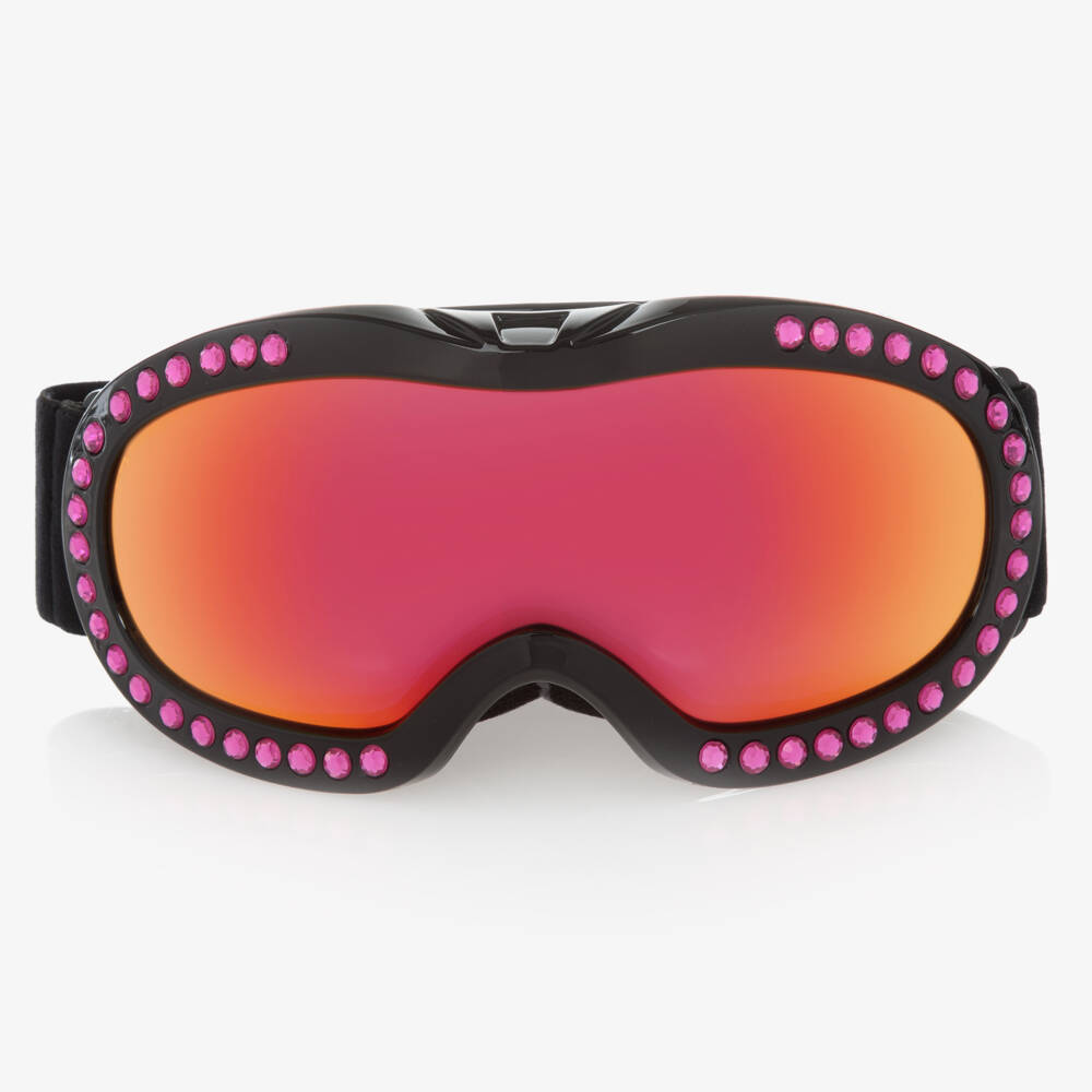 Bling2o-Black & Pink Ski Goggles | Childrensalon Outlet