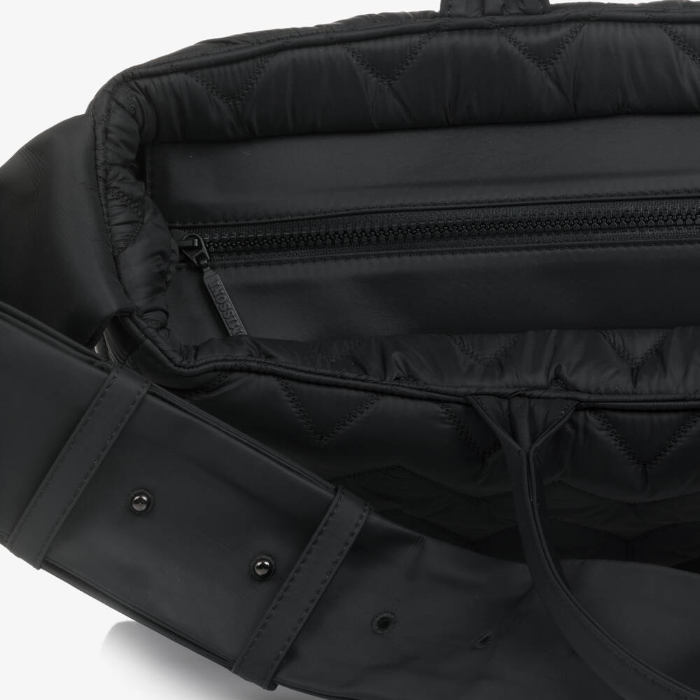 Missoni-Black Quilted Zigzag Changing Bag (42cm) | Childrensalon Outlet