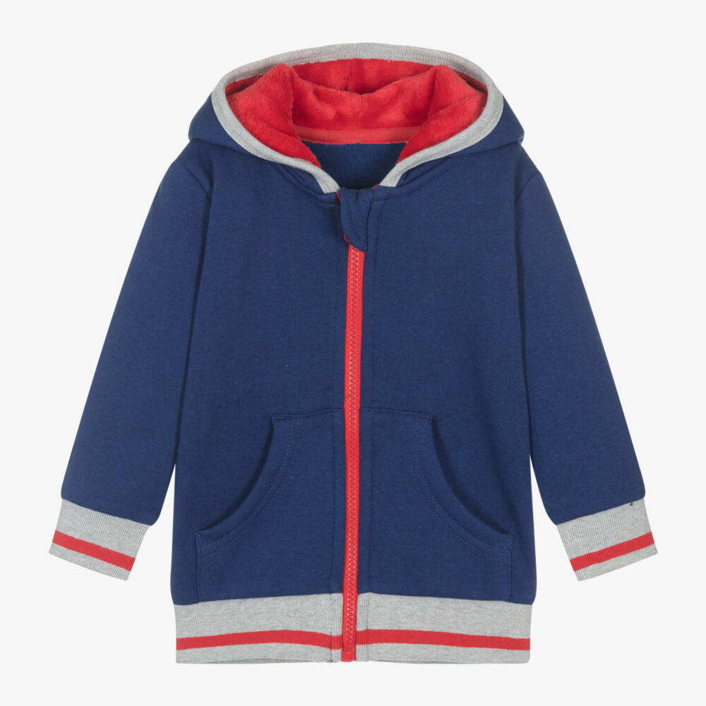 Blade & Rose-Уютное синее худи для мальчиков с коровой | Childrensalon Outlet