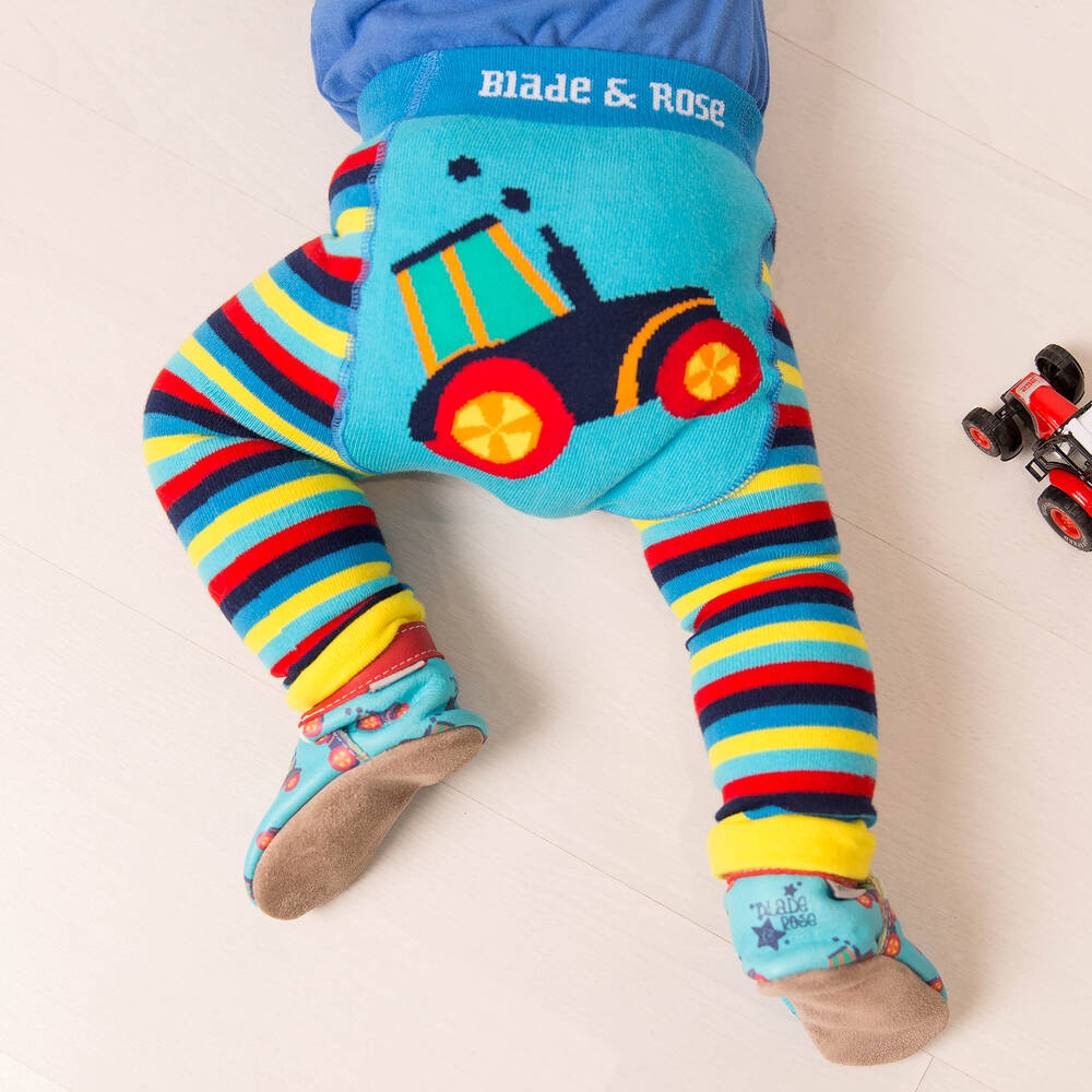 Blade & Rose-Разноцветные легинсы с трактором | Childrensalon Outlet