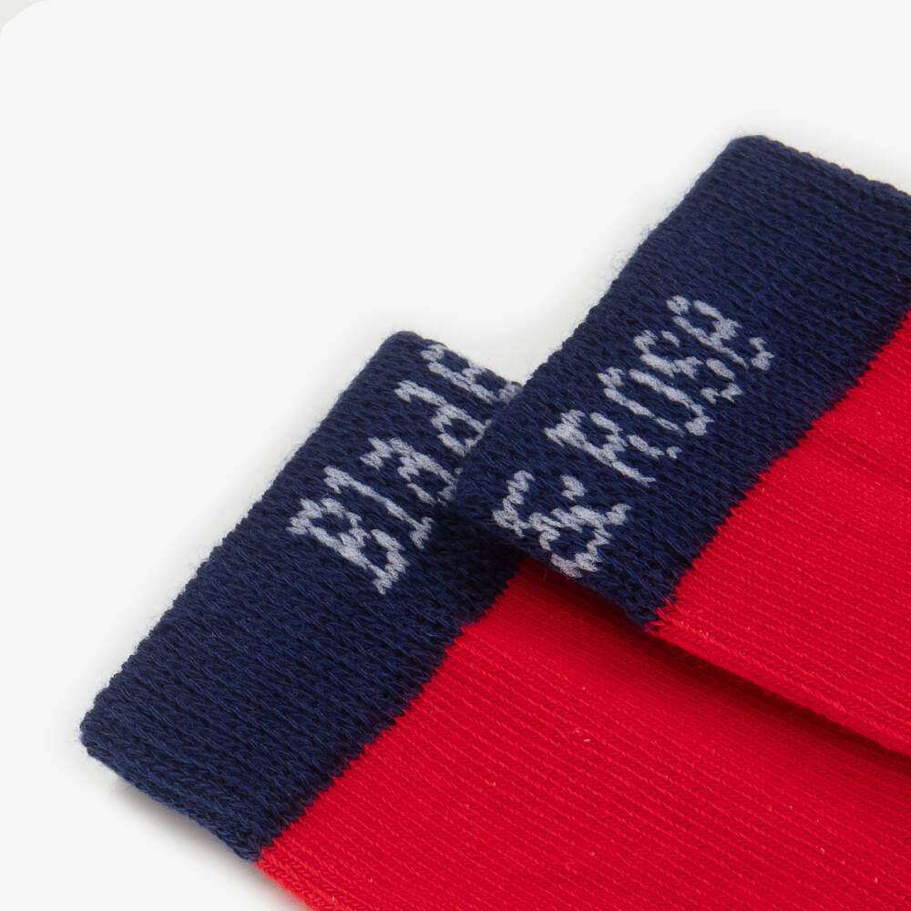 Blade & Rose-Boys Pirate Red Cotton Socks | Childrensalon Outlet