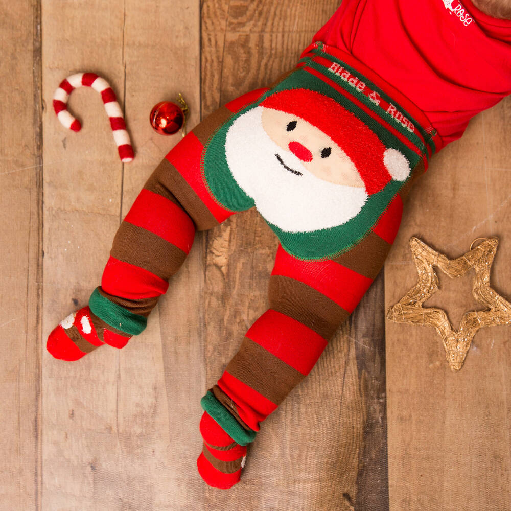 Blade & Rose-Festive Red Santa Knit Ensemble | Childrensalon Outlet