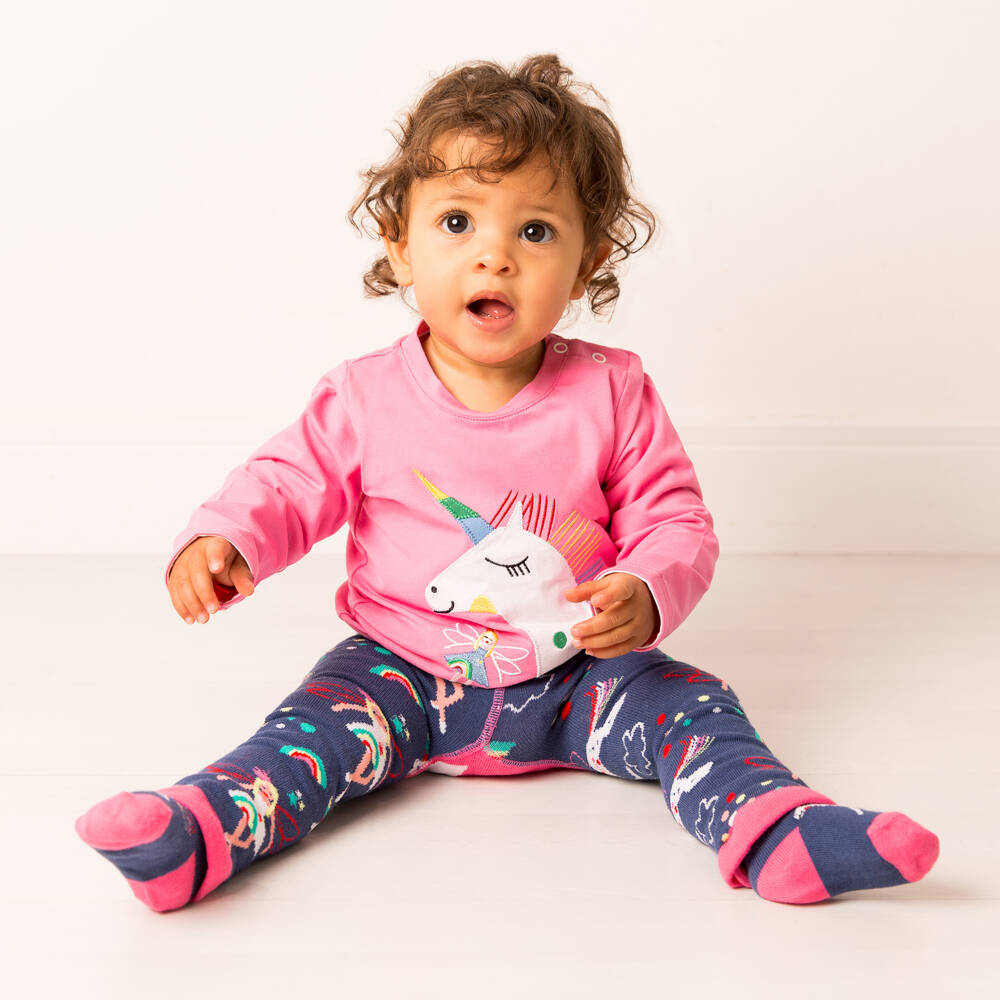 Blade & Rose-Girls Enchanted Blue Dream Leggings | Childrensalon Outlet