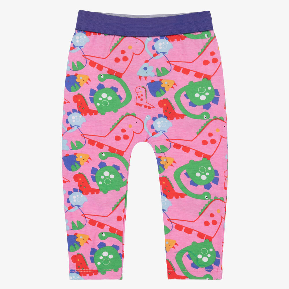 Blade & Rose - Legging rose vif dinosaures fille | Childrensalon