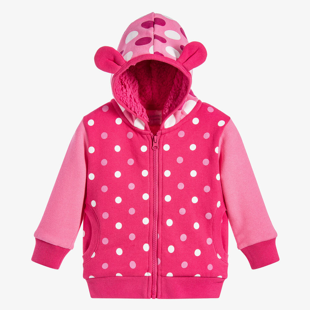 Blade & Rose-Girls Pink Cotton Zip-Up Top | Childrensalon Outlet