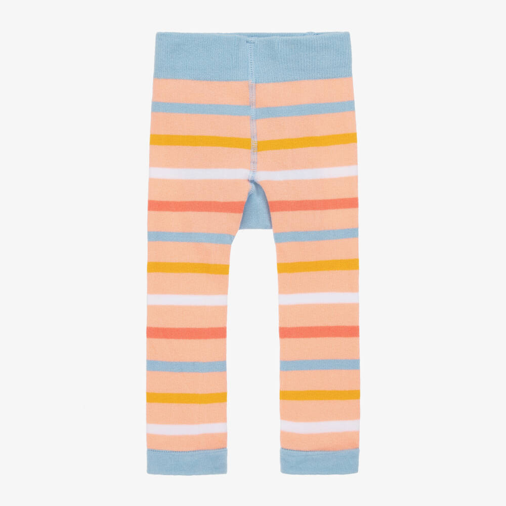 Blade & Rose-Girls Pink Horse Striped Leggings | Childrensalon Outlet