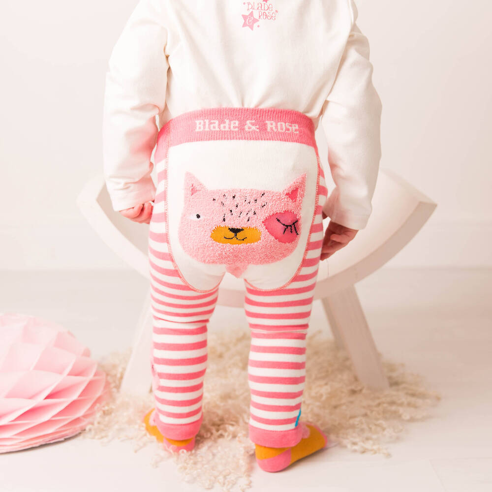 Blade Rose Legging rose Willow The Cat Fille Childrensalon